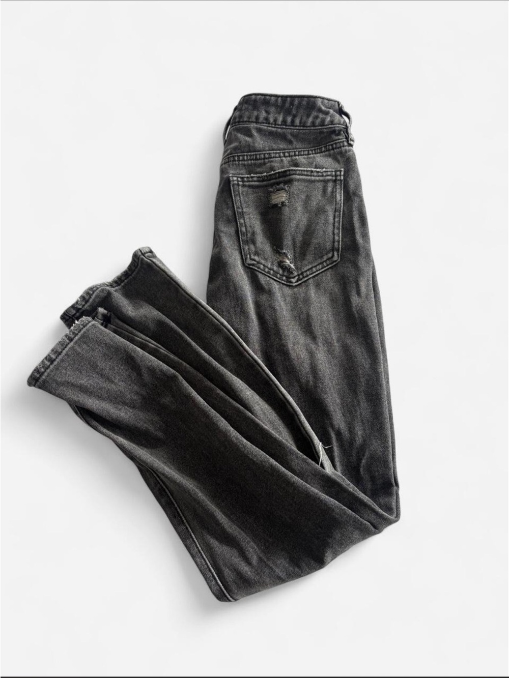 Black Distressed PacSun Jeans